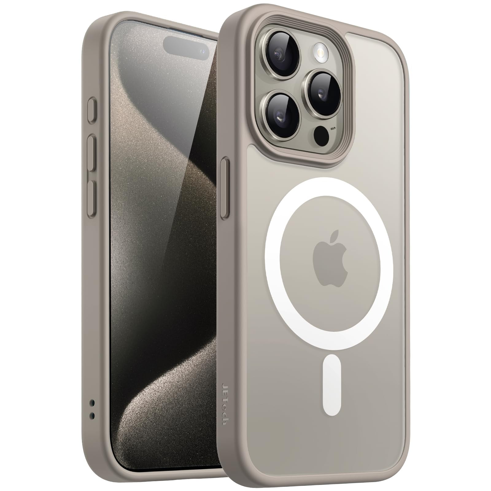 JETech Magnetic Case for iPhone 15 Pro 6.1-Inch Compatible JETech Magnetic Case for iPhone 15 Pro 6.1-Inch Compatible