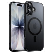 JETech Magnetic Case for iPhone 17 6.3-Inch Compatible with MagSafe Phone Cover Black