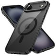 thumbnail image 1 of JETech Magnetic Case for iPhone 17 Air Compatible with MagSafe, Shockproof Phone Bumper Cover (Black), 1 of 5