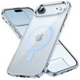 thumbnail image 1 of JETech Magnetic Case for iPhone 17 Air Compatible with MagSafe, Shockproof Phone Bumper Cover, Anti-Scratch Clear Back (Blue), 1 of 5