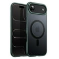 thumbnail image 1 of JETech Magnetic Case for iPhone 17 Air Compatible with MagSafe, Translucent Matte Back Slim Minimalist Shockproof Phone Cover (Dark Green), 1 of 6