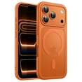 thumbnail image 1 of JETech Magnetic Case for iPhone 17 Pro 6.3-Inch Compatible with MagSafe Phone Cover (Orange), 1 of 6