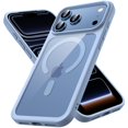 thumbnail image 1 of JETech Magnetic Case for iPhone 18 Pro Max |Compatible with MagSafe, Solid Color TPU Frame (Glacier), 1 of 7
