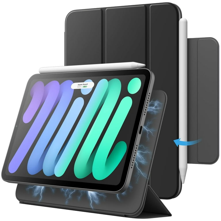 JETech Magnetic Case for iPad mini (A17 Pro, 2024 Model, 7th