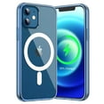 thumbnail image 1 of JETech Magnetic Case for iPhone 12 Mini 5.4-Inch Compatible with MagSafe Wireless Charging, Shockproof Phone Bumper Cover, Anti-Scratch Clear Back (Jean Indigo), 1 of 7