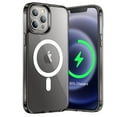 thumbnail image 1 of JETech Magnetic Case for iPhone 12 Pro Max 6.7-Inch Compatible with MagSafe Wireless Charging, Shockproof Phone Bumper Cover, Anti-Scratch Clear Back (Black), 1 of 7