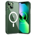 thumbnail image 1 of JETech Magnetic Case for iPhone 13 Mini 5.4-Inch Compatible with MagSafe Wireless Charging, Shockproof Phone Bumper Cover, Anti-Scratch Clear Back (Alpine Green), 1 of 7