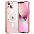 thumbnail image 1 of JETech Magnetic Case for iPhone 13 Mini 5.4-Inch Compatible with MagSafe Wireless Charging, Shockproof Phone Bumper Cover, Anti-Scratch Clear Back (Rose Gold), 1 of 7