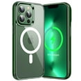 thumbnail image 1 of JETech Magnetic Case for iPhone 13 Pro Max 6.7-Inch Compatible with MagSafe Wireless Charging, Shockproof Phone Bumper Cover, Anti-Scratch Clear Back (Alpine Green), 1 of 7