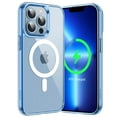 thumbnail image 1 of JETech Magnetic Case for iPhone 13 Pro Max 6.7-Inch Compatible with MagSafe Wireless Charging, Shockproof Phone Bumper Cover, Anti-Scratch Clear Back (Sierra Blue), 1 of 7