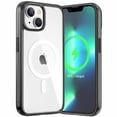 thumbnail image 1 of JETech Magnetic Case for iPhone 14 Plus 6.7-Inch Compatible with MagSafe Wireless Charging, Shockproof Phone Bumper Cover, Anti-Scratch Clear Back (Black), 1 of 7