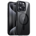 thumbnail image 1 of JETech Magnetic Case for iPhone 16 Pro 6.3-Inch Compatible with MagSafe, Shockproof Phone Bumper Cover, Solid Color Matte TPU Frame, Anti-Scratch Clear Back (Black), 1 of 6