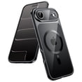 thumbnail image 1 of JETech Magnetic Case for iPhone Air, Full Camera Lens Protection, Compatible with MagSafe, Soft TPU Frame with Hard Clear PC Back, Shockproof Phone Cover, 6.5-Inch Display (Black), 1 of 5