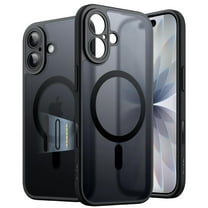 JETech Magnetic Case for iPhone 17 6.3-Inch Compatible with MagSafe, Phone Cover with Built-in Camera Control Button (Black)