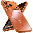 thumbnail image 1 of JETech Magnetic Case for iPhone 17 Pro Max 6.9-Inch Compatible with MagSafe (Orange), 1 of 6