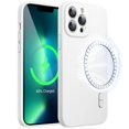 thumbnail image 1 of JETech Magnetic Silicone Case for iPhone 13 Pro Max 6.7-Inch, Compatible with MagSafe, Phone Cover with Camera Lens Full Protection (White), 1 of 6