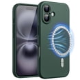thumbnail image 1 of JETech Magnetic Silicone Case for iPhone 16 6.1-Inch, Compatible with MagSafe,&nbsp;Silky Soft Touch, Shock Absorbing Phone Cover with&nbsp;Camera Lens Full Protection (Midnight Green), 1 of 7