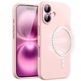 thumbnail image 1 of JETech Magnetic Silicone Case for iPhone 16 6.1-Inch, Compatible with MagSafe,&nbsp;Silky Soft Touch, Shock Absorbing Phone Cover with&nbsp;Camera Lens Full Protection (Pink), 1 of 7