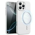 thumbnail image 1 of JETech Magnetic Silicone Case for iPhone 16 Pro Max 6.9-Inch, Compatible with MagSafe,&nbsp;Silky Soft Touch, Shock Absorbing Phone Cover with&nbsp;Camera Lens Full Protection (White), 1 of 7