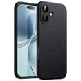 thumbnail image 1 of JETech Magnetic Silicone Case for iPhone 17 6.3-Inch, Compatible with MagSafe, Silky Soft Touch, Shock Absorbing Phone Cover with Camera Lens Protection (Black), 1 of 6
