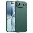 thumbnail image 1 of JETech Magnetic Silicone Case for iPhone 17 Air, Compatible with MagSafe, Silky Soft Touch, Shock Absorbing Phone Cover with Camera Lens Protection (Midnight Green), 1 of 6