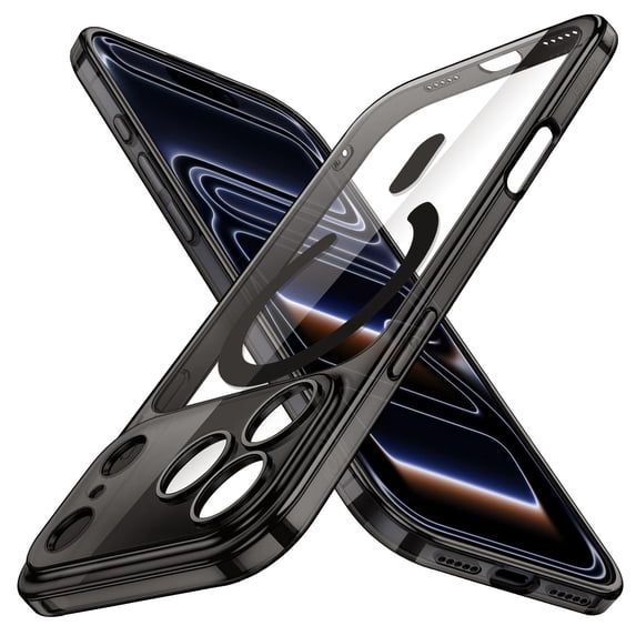 JETech Magnetic Slim Case for iPhone 18 Pro |Compatible with MagSafe, Ultra-Thin (Black)