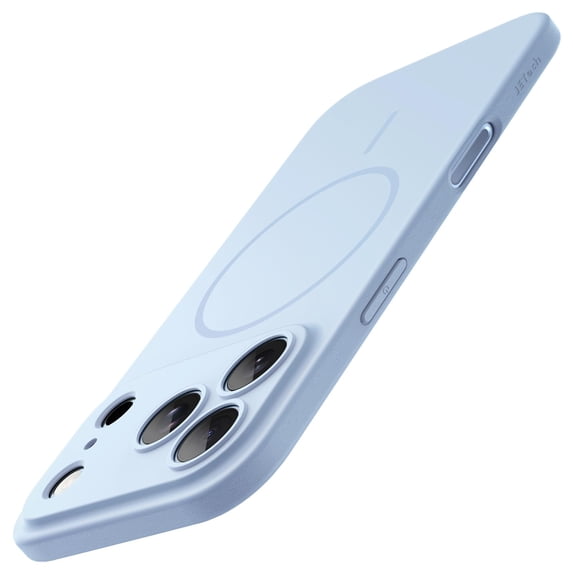 JETech Magnetic Slim Case for iPhone 18 Pro |Lightweight, Compatible with MagSafe, Matte (Glacier)