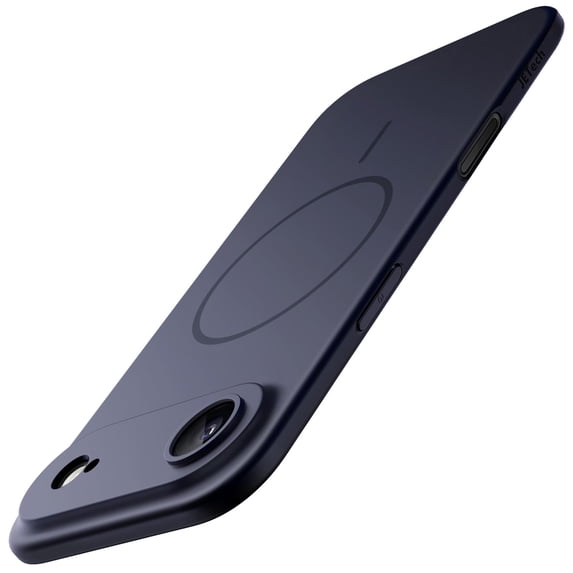 JETech Magnetic Slim Case for iPhone Air, Ultra-Thin Lightweight Cover with Matte Finish (Deep Blue)