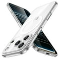 thumbnail image 1 of JETech Magnetic Slim Case for iPhone 17 Pro 6.3-Inch Compatible with MagSafe, Camera Lens Full Protection, Ultra-Thin Lightweight Clear Minimalist Protective Phone Cover (Clear), 1 of 5