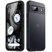 JETech Matte Case for Google Pixel 8a 6.1-Inch 2024, Frosted Translucent Back Protective Slim Phone Cover, Anti-Fingerprints Black