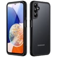 thumbnail image 1 of JETech Matte Case for Samsung Galaxy A14 4G/5G 6.6-Inch, Frosted Translucent Back Protective Slim Phone Cover, Anti-Fingerprints (Black), 1 of 5
