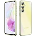 thumbnail image 1 of JETech Matte Case for Samsung Galaxy A35 5G, Frosted Translucent Back Protective Slim Phone Cover, Anti-Fingerprints (Lime), 1 of 6