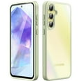 thumbnail image 1 of JETech Matte Case for Samsung Galaxy A55 5G, Frosted Translucent Back Protective Slim Phone Cover, Anti-Fingerprints (Lime), 1 of 6