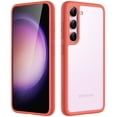 thumbnail image 1 of JETech Matte Case for Samsung Galaxy S23+ / S23 Plus 5G 6.6-Inch, Frosted Translucent Back Protective Slim Phone Cover, Anti-Fingerprints (Red), 1 of 7
