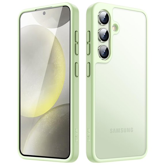 JETech Matte Case for Samsung Galaxy S24 5G, Frosted Translucent Back Protective Slim Phone Cover, Anti-Fingerprints (Jade Green)