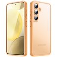 thumbnail image 1 of JETech Matte Case for Samsung Galaxy S24 5G, Frosted Translucent Back Protective Slim Phone Cover, Anti-Fingerprints (Sandstone Orange), 1 of 6