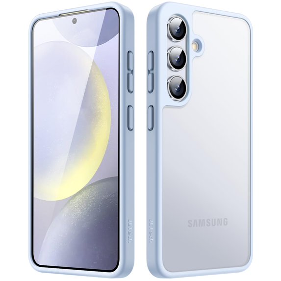 JETech Matte Case for Samsung Galaxy S24+ / S24 Plus 5G, Frosted Translucent Back Protective Slim Phone Cover, Anti-Fingerprints (Sapphire Blue)