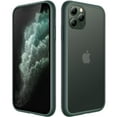 thumbnail image 1 of JETech Matte Case for iPhone 11 Pro Max 6.5-Inch, Shockproof Military Grade Drop Protection, Frosted Translucent Back Phone Cover, Anti-Fingerprint (Dark Green), 1 of 6