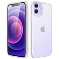 thumbnail image 1 of JETech Matte Case for iPhone 12/12 Pro 6.1-Inch, Shockproof Military Grade Drop Protection, Frosted Translucent Back Phone Cover, Anti-Fingerprint (Frosted Clear), 1 of 6