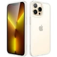 thumbnail image 1 of JETech Matte Case for iPhone 13 Pro 6.1-Inch, Shockproof Military Grade Drop Protection, Frosted Translucent Back Phone Cover, Anti-Fingerprint (Frosted Clear), 1 of 6