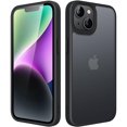 thumbnail image 1 of JETech Matte Case for iPhone 14 Plus 6.7-Inch, Shockproof Military Grade Drop Protection, Frosted Translucent Back Phone Cover, Anti-Fingerprint (Black), 1 of 6