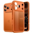 thumbnail image 1 of JETech Matte Case for iPhone 17 Pro 6.3-Inch, Shockproof Military Grade Drop Protection, Full Camera Lens Protection, Frosted Translucent Back Minimalist Phone Cover (Orange), 1 of 5