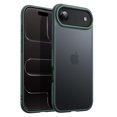 thumbnail image 1 of JETech Matte Case for iPhone Air, Shockproof Military Grade Drop Protection, Frosted Translucent Back Minimalist Phone Cover, Anti-Fingerprint (Dark Green), 1 of 6
