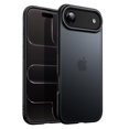 thumbnail image 1 of JETech Matte Case for iPhone Air, Shockproof Military Grade Drop Protection, Frosted Translucent Back Minimalist Phone Cover, Anti-Fingerprint (Black), 1 of 6