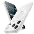 thumbnail image 1 of JETech Matte Case for iPhone 17 Pro Max 6.9-Inch Compatible with MagSafe, Camera Lens Full Protection, Shockproof Translucent Frosted TPU Soft Phone Cover (Frosted Clear), 1 of 6