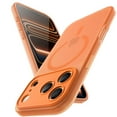 thumbnail image 1 of JETech Matte Case for iPhone 17 Pro Max 6.9-Inch Compatible with MagSafe, Camera Lens Full Protection, Shockproof Translucent Frosted TPU Soft Phone Cover (Orange), 1 of 6