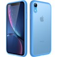thumbnail image 1 of JETech Matte Case for iPhone XR 6.1-Inch, Shockproof Military Grade Drop Protection, Frosted Translucent Back Phone Cover, Anti-Fingerprint (Light Blue), 1 of 6