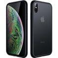 thumbnail image 1 of JETech Matte Case for iPhone Xs and iPhone X 5.8-Inch, Shockproof Military Grade Drop Protection, Frosted Translucent Back Phone Cover, Anti-Fingerprint (Black), 1 of 6