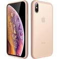 thumbnail image 1 of JETech Matte Case for iPhone Xs and iPhone X 5.8-Inch, Shockproof Military Grade Drop Protection, Frosted Translucent Back Phone Cover, Anti-Fingerprint (Dusky Pink), 1 of 6