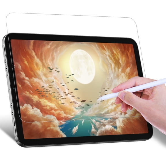 JETech Paper Matte Screen Protector Compatible with iPad mini 6 (8.3 Inch, 2021 Model), Anti-Glare Matte PET Paper Film for Drawing, Writing, Note-Taking